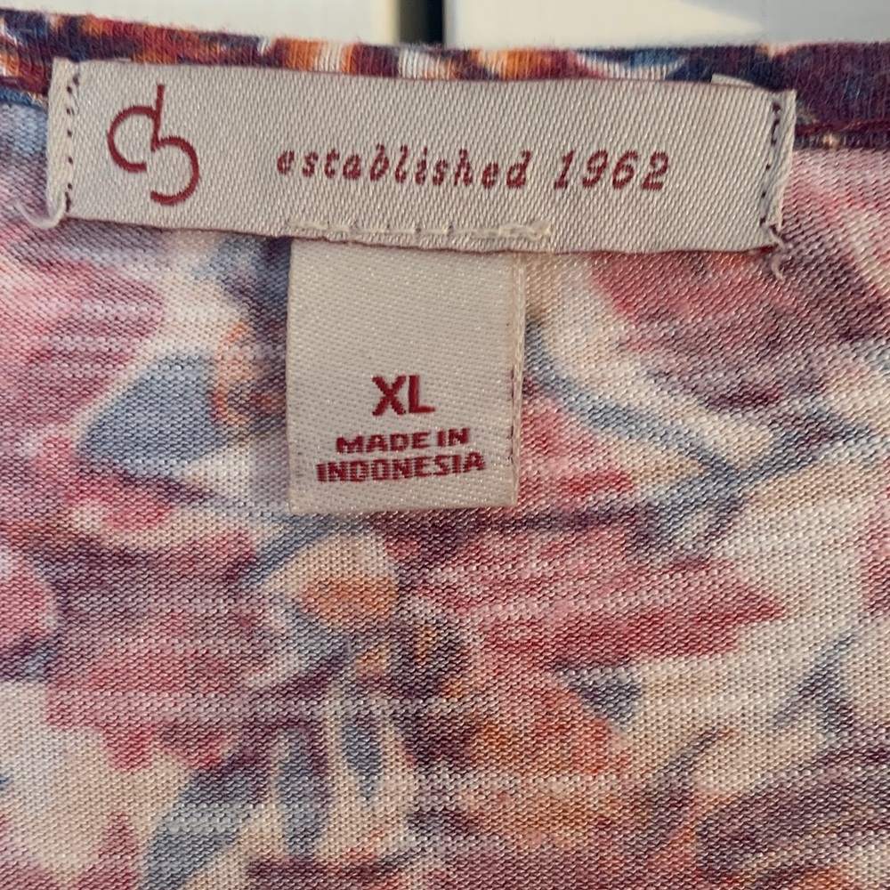 Cato Multi-colored Floral Blouse - Picture 5 of 8